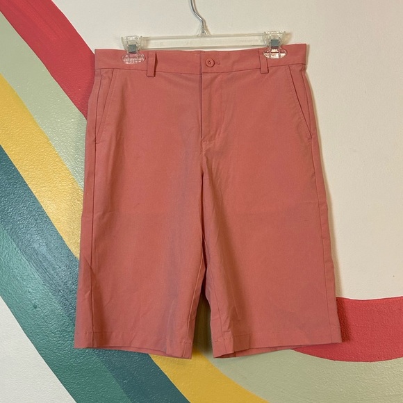 Vineyard Vines Boys' Performance Breaker Shorts Pink Sz 18 - Picture 1 of 3